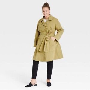 ✨SOLD✨ ava and viv tan trenchcoat